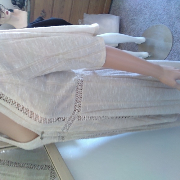 Rue 21 Lace Insert Cover Up Cream Size Medium - Picture 7 of 12